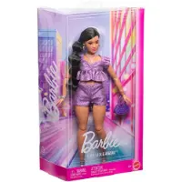 Barbie Muñeca De Lujo Metálica Con Atuendo