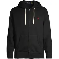 Ralph Lauren para hombre. 710813297001 Sudadera RL con capucha negro (S), Casual, Algodón, outlet 2026.