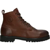 Blackstone Botas con cordones 'Rock Hardy OM62' marrón