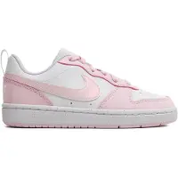 Nike Zapatillas deportivas 'Court Borough' rosa / blanco