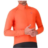 Castelli - Emergency 3 Rain Jacket - Chaqueta de ciclismo size XXL, rojo