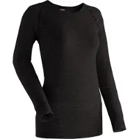 Maier Sports - Women's Lena - Ropa interior fibra sintética size M, negro