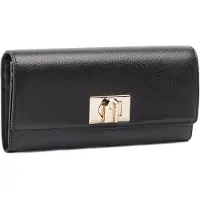Furla Cartera '1927 CONTINENTAL' oro / negro