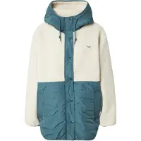 Iriedaily - Women's Arctik Long Jacket - Forro polar size S, blanco