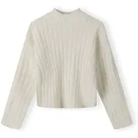 MINOTI Jersey blanco lana