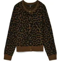 Vero Moda Cárdigan 'VMNEWKAI' marrón / negro
