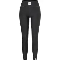 Eivy - Ropa interior térmica mujer - Pocket Rib Tights Black de Lana - Talla M - Negro