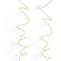 Lumineo Iluminación para árbol de Navidad, luz cálida, LED, 378 LEDs, cable de 6 metros
