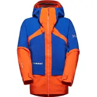 Mammut - Ropa para esquí de travesía - Eiger Nordwand Pro HS Hooded Jacket Men Eiger Orange Eiger Blue - Talla L - Azul