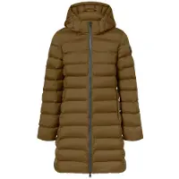 Ecoalf para mujer. MCWGAJKCRONU0987W25-288 Abrigo Cronulla verde (L), Marrón, Casual, Poliéster Reciclado, Sostenible, outlet 2026.