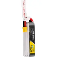 Tattu Batería De Dron Tattu 3s 550mah 95c 11.4v Hv Lipo With Xt30 Plug Long-pack Connector