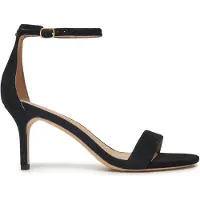 Ralph Lauren para mujer. 802959175001 Sandalias de tacón de piel Allie negro (40), 3 a 5cm, Ante, Ninguno, Casual, Lauren Ralph Laure