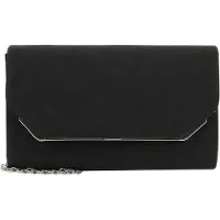 Tamaris Bolso de noche 'Amalia' negro / plata