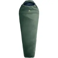 Deuter - Orbit EL 0°C - Saco de dormir fibra sintética size 220 x 79 x 49 cm, ivy /azul