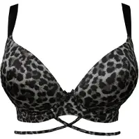 SugarShape Sujetador 'Voilà' gris / negro