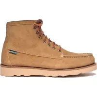 Sebago para hombre. 76111SW Botines de Piel Tala camel (44), Marrón, Plano, Cordones, Casual, outlet 2026.