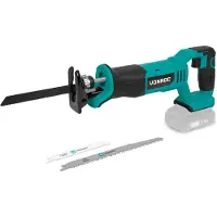 Vonroc Sierra de sable a batería 20V - incl. 3 hojas de sierra - sin batería ni cargador