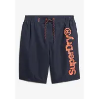 Superdry para hombre. M3010224A Bañador Classic azul marino (S), Beachwear, Poliéster, outlet 2026.