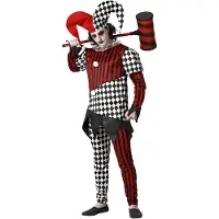 Atosa Disfraz De Hombre Harlequin Halloween