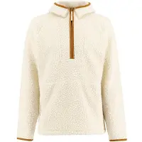 Ulvang - Re Orbit Hooded Half Zip Wool Pile - Jerséis de forro polar size XXL, blanco/beige