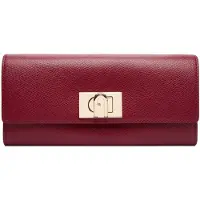 Furla Cartera '1927 CONTINENTAL' rojo cereza