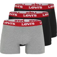 Levi's Calzoncillo boxer rojo / negro moteado