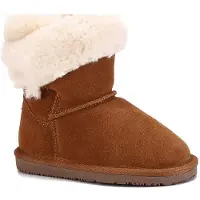 Gooce Botas de nieve 'Britany' marrón / blanco