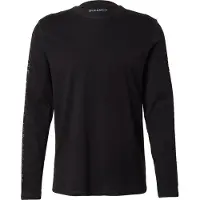 Guess Marciano GUESS Cn Ls Sleeves Logo T Jet Black A996 Talla: XL | Camisetas Básicas Outlet | Hombre | Negro