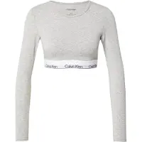 Calvin Klein Underwear Camiseta térmica gris / negro / blanco