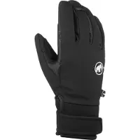 Mammut - Guantes de esquí - Astro Guide SO Glove Black de Cuero - Talla 11 - Negro