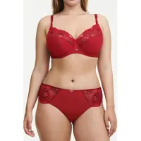 Chantelle Co Bra Underw. Very Covering Passion Red/aubergine Talla: E75 | Brasieres Outlet | Mujer | Rojo