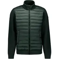 No-excess Jacket Stand Up Collar Padded Mix With Knit Dark Steel Talla: XXL | Chaquetas Outlet | Hombre | Blanco