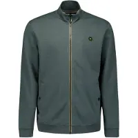 No-excess Sweater Full Zipper Twill Jacquard Dark Steel Talla: M | Cárdigan Outlet | Hombre