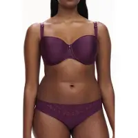 Chantelle Co Bra Tshirt Half Cup Memory Aubergine Shades Talla: C80 | Brasieres Outlet | Mujer