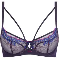 Chantelle Co Bra Underw. Covering Midnight Blue Multico Talla: E85 | Brasieres Outlet | Mujer | Azul