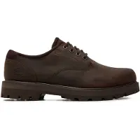 Timberland para hombre. TB0A69T9W011 Zapatos impermeables de piel con cordones Britton Road marrón oscuro (40), Plano, Casual, Sostenible, T
