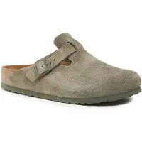 Birkenstock - Sandalias y chanclas - Boston Suede Leather Thyme - Talla 42 - Caqui