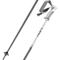 LEKI - Women's Bliss - Bastones de esquí size 120 cm, gunmetal / roségold