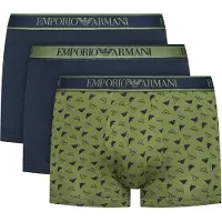 Emporio Armani Calzoncillo boxer navy / verde