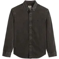 Levi's para hombre. A7210-0038 Camisa de Botones Authentic negro (XL), Casual, Algodón, Manga larga, outlet 2026.