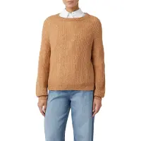 Comma Pullover Brown Talla: 44 | Sudaderas con Capucha Outlet | Mujer | Marrón