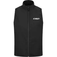 Cep - Core Run Thermal Vest, Reversible - Chaleco de running size XL, negro