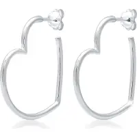 Elli Pendientes 'Herz' plata