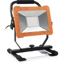 Smartwares FCL-76004, 50 W, LED, 1,9 kg, IP65, Negro, Naranja, Lámpara de pie para escritorio