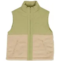 Mazine - Women's Fabric Blocking Vest - Chaleco de forro polar size XXL, beige