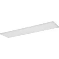 Osram Luminaria de panel Planon, sin marco, de color blanco, con tecnología LED avanzada, 40 W, forma rectangular (1200 x 300 mm), luz de color blanco cálido a 3000 K, carcasa de aluminio
