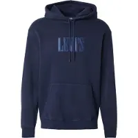 Levi's Relaxed Graphic Po Ssnl Serif 4 Navy Bla Talla: XL | Sudaderas con Capucha Outlet | Hombre | Azul