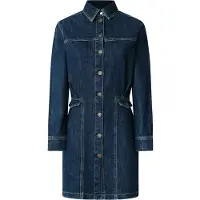Pepe Jeans para mujer. PL9537685 Vestido Gemma azul (S), Casual, Algodón, Denim, Manga larga, outlet 2026.