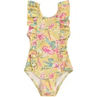 Louise Misha Bathing Suit Mosillos Soft Honey Parrots Talla: 3M | Bañadores Outlet | Unisex