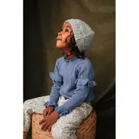 Louise Misha Beanie Himane Mineral Blue Talla: 8-12Y | Outlet | Unisex | Azul
